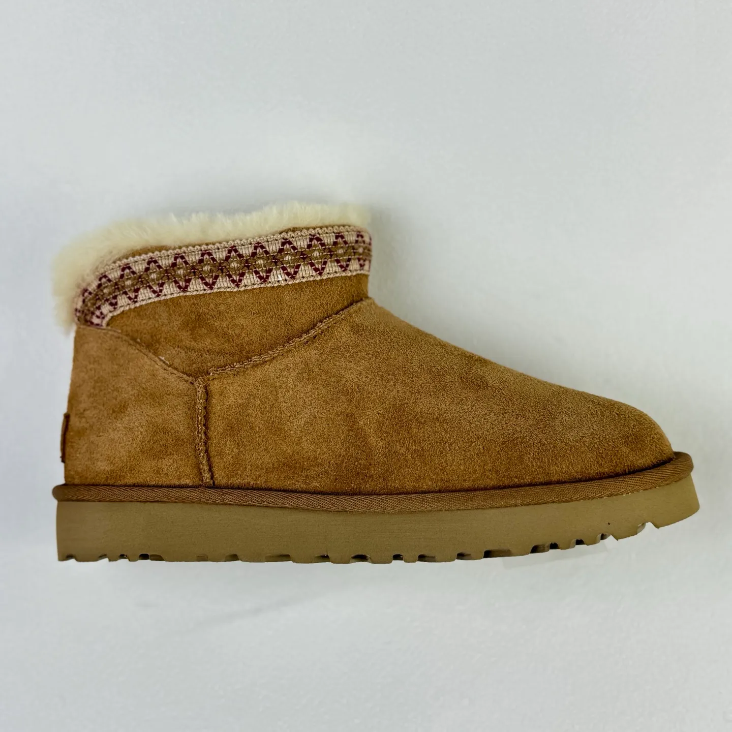 Local 💰560 Guangzhou top version ❗UGG Classic Novelty cow split leather fashionable round toe snow boots women’s style arrived